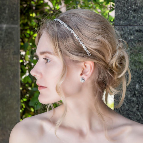 Nell Headband – Silver