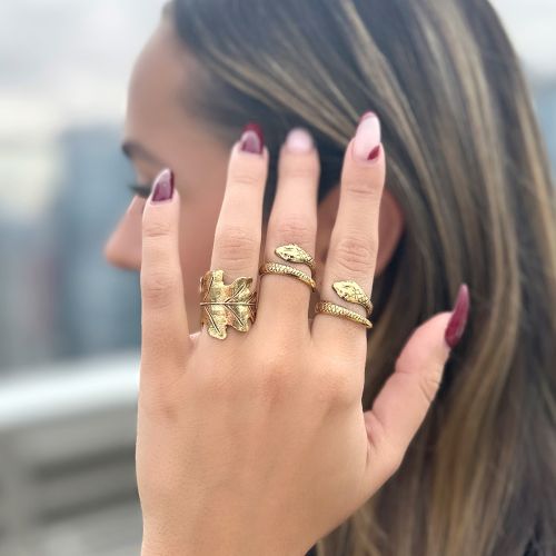 Snake Ring – Gold