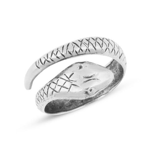 Snake Ring – Silver