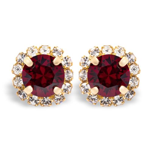 Florence Earrings – Ruby